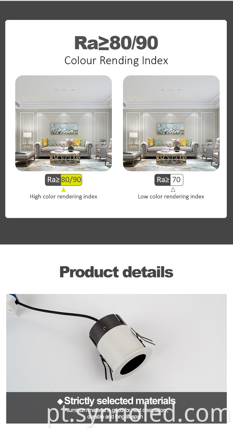 Downlight Details Model Sl Cl2d